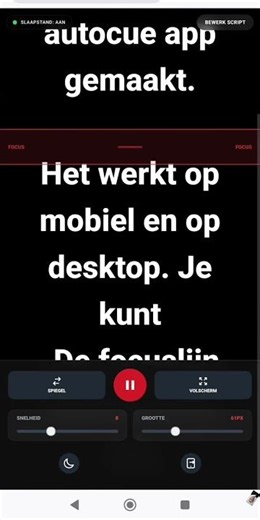 Maak het gewoon zelf. Autocue