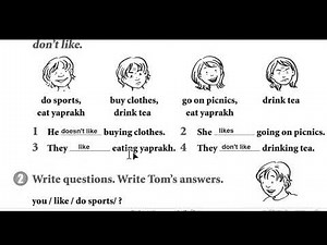 SUNRISE 6 UNIT 3 LESSON 1,2,3 AB ئینگلیزی پۆلی شەشەم