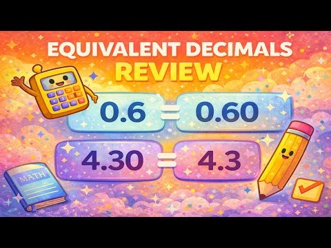 A Quick Review of Equivalent Decimals!