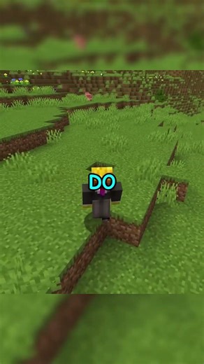 you SHOULD dig Straight Down in Minecraft