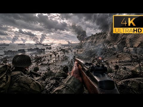 The Battle of Normandy – FULL American Campaign | Call of Duty 2 [4K 60FPS] Gameplay