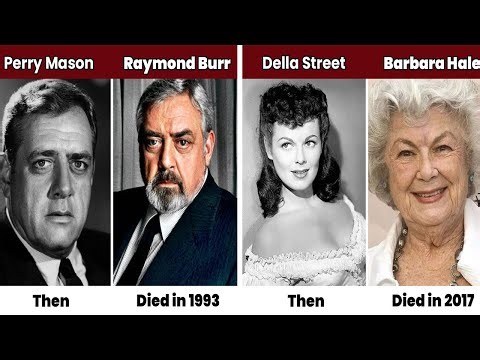 Perry Mason (1957–1966) Cast THEN & NOW 2025