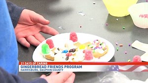 21 Days of Caring | Children enjoy creating and eating gingerbread friends