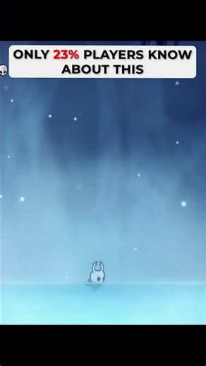 ONLY 23% PLAYERS KNOW ABOUT THIS - Hollow Knight