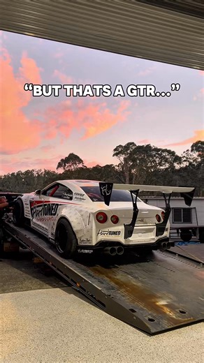 Yes we made an AWD car a RWD car, no we are not sorry 🥰 #drift #jdm #turbo #r35 #japan #boost | Hardtuned