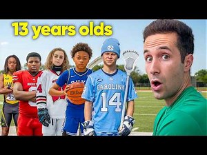 Meeting the MOST Athletic Kids in Every Sport