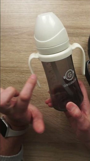 GROSMIMI Sippy Cup - Anti Spill and Has Handles!