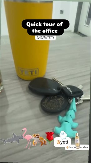 @woow_crafts_3d on Instagram: "A quick tour of the office, whilst I wait for a ministry visit. It’s not the same space where I print from, and it’s very boring.. But it smells nice… #kuwait #3dprinting #woowzers #drvranjes #yeti"