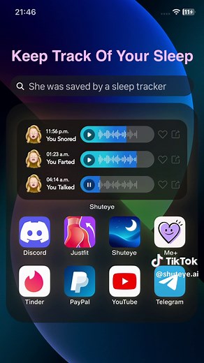 From a few months ago when I tested a sleep monitoring app, It detects audio records it and labels what it thinks it is.. #sleep #fart #health #life