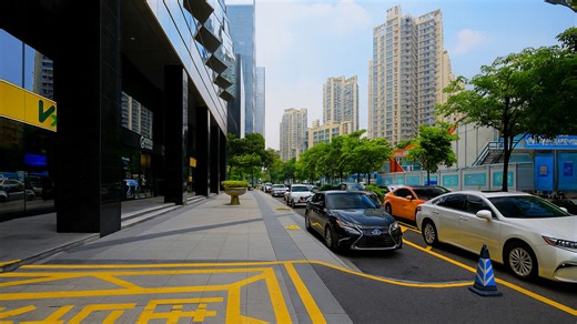 Clean Streets of Futian Shenzhen Walk – China 4K