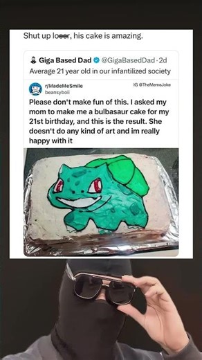 My Non-Artist Mom Surprised Me With This #cakeart #pokemon #heartwarming