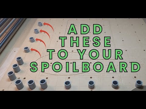 Basic VCarve design - Spoil Board Grid and Squaring Jig