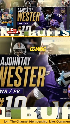 LaJohntay Wester Goes Back To No. 10 And Could Break Out For The Ravens In 2026
