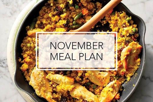 Your November Meal Plan