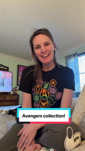 The Heroes Collection is here! I hope you love this take on an Avengers inspired design. You can get the crop top, full length tee, bag charm and tote bag today! Thanks so much for watching besties!🫶✨ #disneytok #disneysmallshop #disneyoutfits #avengers #disneystyle