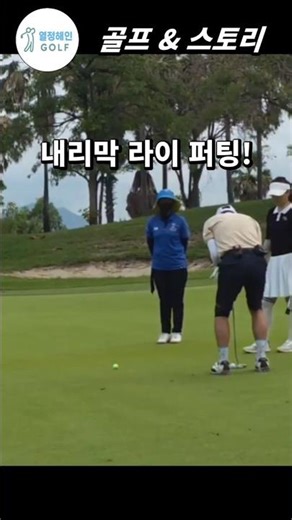 토우 퍼팅!｜반발력 약하게｜내리막 라이｜열정해인 Golf single challenge 8｜#블루사파이어CC #캐년코스 #토우퍼팅 #퍼팅기술 #golf #골프 #퍼팅 #내리막퍼팅