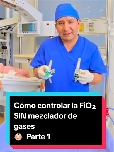 Mezcla Aire-Oxígeno: Controlando la FiO₂ Sin Mezclador