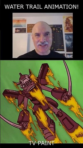 Let's animate some water efx! With 120x speed time-lapse.