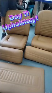 Day 11 Upholstery Update!#fyp #foryoupage #foryou #mini #gts #rebuild #painting #series #CapCut#106 | Backitupbruce