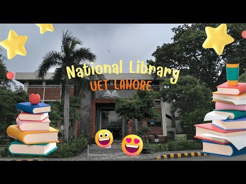 📚 UET Lahore Library Tour #UET