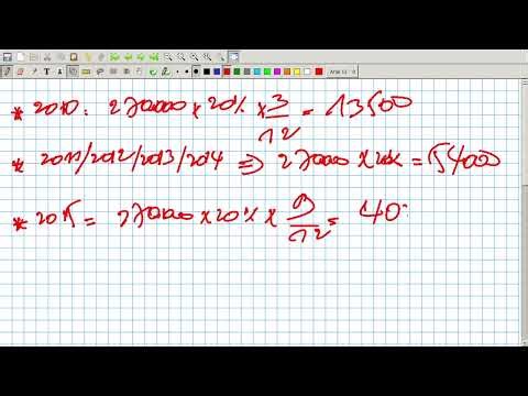 Les amortissements "Exercices corrigés": Vidéo N°05 "Suite de la vidéo N°4"