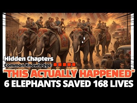 TRUE STORY: ELEPHANTS BECAME HEROES : The Night Circus Elephants Took Over Hartford