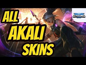 All Akali Skins Spotlight League of Legends Skin Review