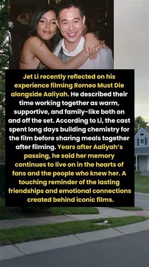 Jet Li’s Heartfelt Memories of Aaliyah Still Stay With Him