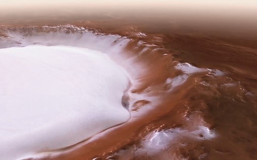 科学家们已证实火星上不仅有水冰，两极地下深处还存在液态水！