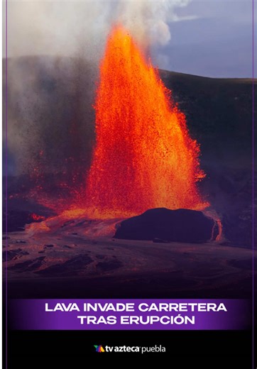 ¡En alerta! 🌋🔴 El volcán Piton de la Fournaise, ubicado en una isla francesa en el océano Índico, mantiene una erupción activa desde el 13 de febrero de 2026, lo que mantiene en alerta a las autoridades. #tvaztecapuebla #VolcánPiton #Erupción