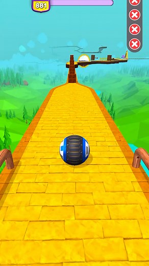 Fast Ball New Map Going Balls Top Speed Run Gameplay level 881 | COOL GAMES