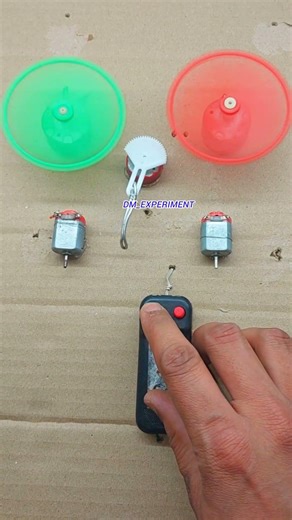 Dynamo mini fan using with dc motor switch machine