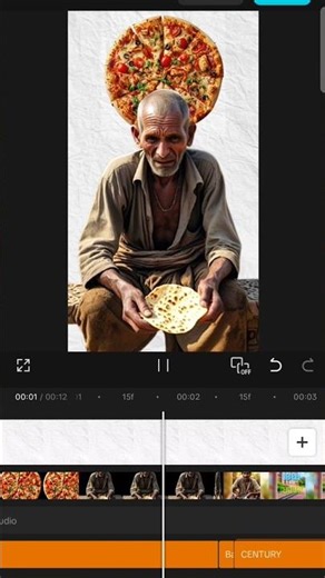 Pizza Editing Tutorial 😱 | CapCut Alight Motion Trending Edit | #shortediting #ytshort #editingtips