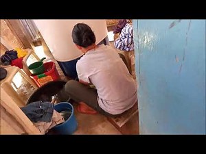 FILIPINA WASHING CLOTHES A DAY IN THE PHILIPPINES