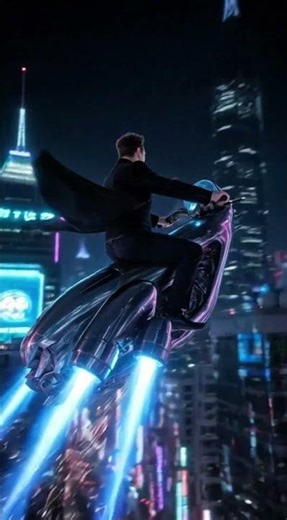 The World’s Fastest Flying Motorcycle 😱 Future of Transport?