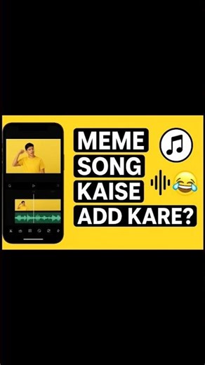 “How to Add Meme Songs in Your Videos (No Copyright | Easy Mobile Tutorial)"