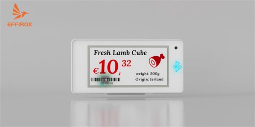 Effirox Electronic Shelf label product video