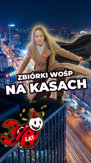 Od dzisiaj możecie wspierać cel 34. Finału WOŚP na kasach w sklepach Biedronka! 🐞💖 #biedronka #30latniskichcen #promocje #okazje #WOŚP