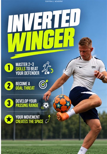 How to Be a Better Inverted Winger: 3 Key Skills to Master