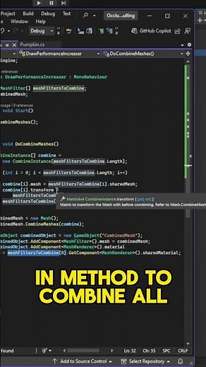 Boost Game Performance: Combine Meshes in Unity to Reduce Draw Calls