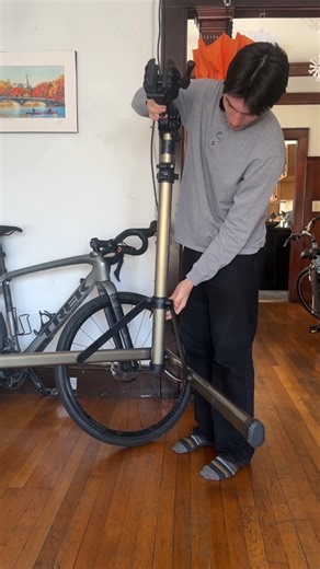 Watch Portable Bike Repair Stand #cycling on Amazon Live