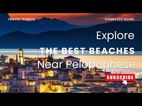 🌴 Top 5 Peloponnese Beaches – Best Beaches in Peloponnese Greece 🏖️