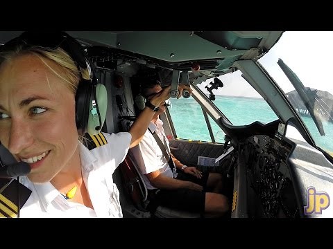 Maria... our paradise barefoot pilot!
