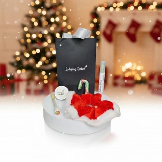 We sold out of our Christmas gift bags! So we made some new ones! For just £5, grab your Limited-Edition Lashes Christmas Gift Bag — filled with: Strawberry Lip Balm Christmas Spoolie Red Christmas Hair tie Mini Lash Shampoo Mini Candy Cane #lashes #lashartist #eyelashextensions #ladybuglashesuk #christmaspresents #lashtech #ladybuglashes #christmaslashes | LadybugLashes | Facebook