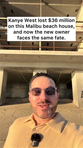 Kanye West gutted this all-concrete Malibu beach home designed by renown Japanese brutalist architect Tadau Ando, only to sell it at a $36 million loss. Now the new owner Steven Belmont is facing the same fate, and to avoid foreclosure, he’s turned it into a crypto time share. This house just keeps getting weirder🏚️ Do you think people will actually buy in? Let me know in the comments 👇 Buying or selling in Malibu? Call/text to get started 👉 323-578-4949 📲 . . . . . #maliburealestate #kanyew