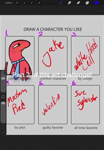 Day 24 of My Drawing Challenge: Cells at Work