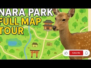 🏞️🦌Nara Park Full Map Tour 🦌 奈良公園フルマップツアー✨🦌#NaraPark #NaturalNara #JapanTravel#TodaiJi#奈良公園 #日本旅行✨