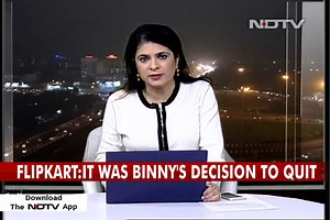 Flipkart's Binny Bansal Quits As CEO After "Personal Misconduct" Probe |