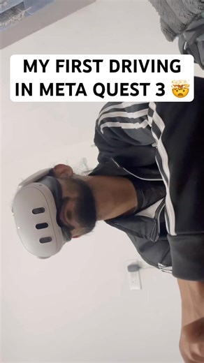 First Look at ​@MetaQuestVR 3 🌎 |My FIRST Driving Experience in VR 😱 | Gameplay #vr #meta #youtube