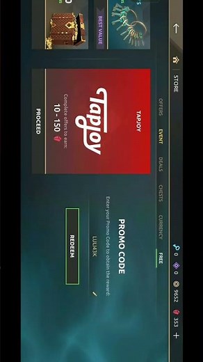 Shadow Fight Arena Promocode